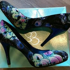 Jessica Simpson Peacock Stiletto